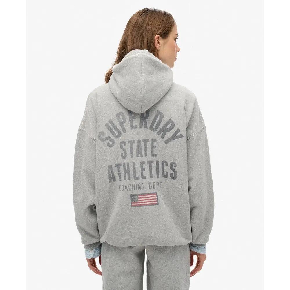 Sweatshirt à capuche zippé femme Superdry Athletic Essential 5/7