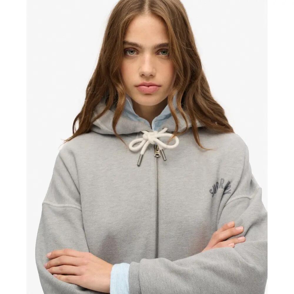 Sweatshirt à capuche zippé femme Superdry Athletic Essential 6/7
