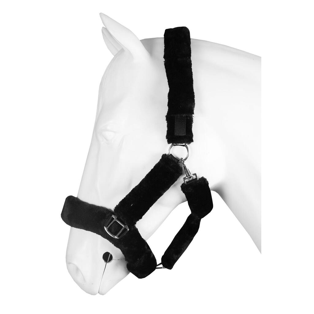 Horse headcollar with fur protection HORKA