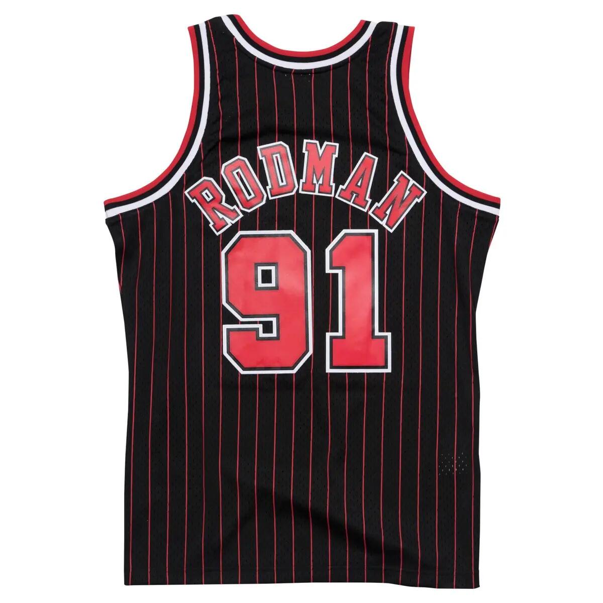 Maillot NBA Chicago Bulls Dennis Rodman 2/4