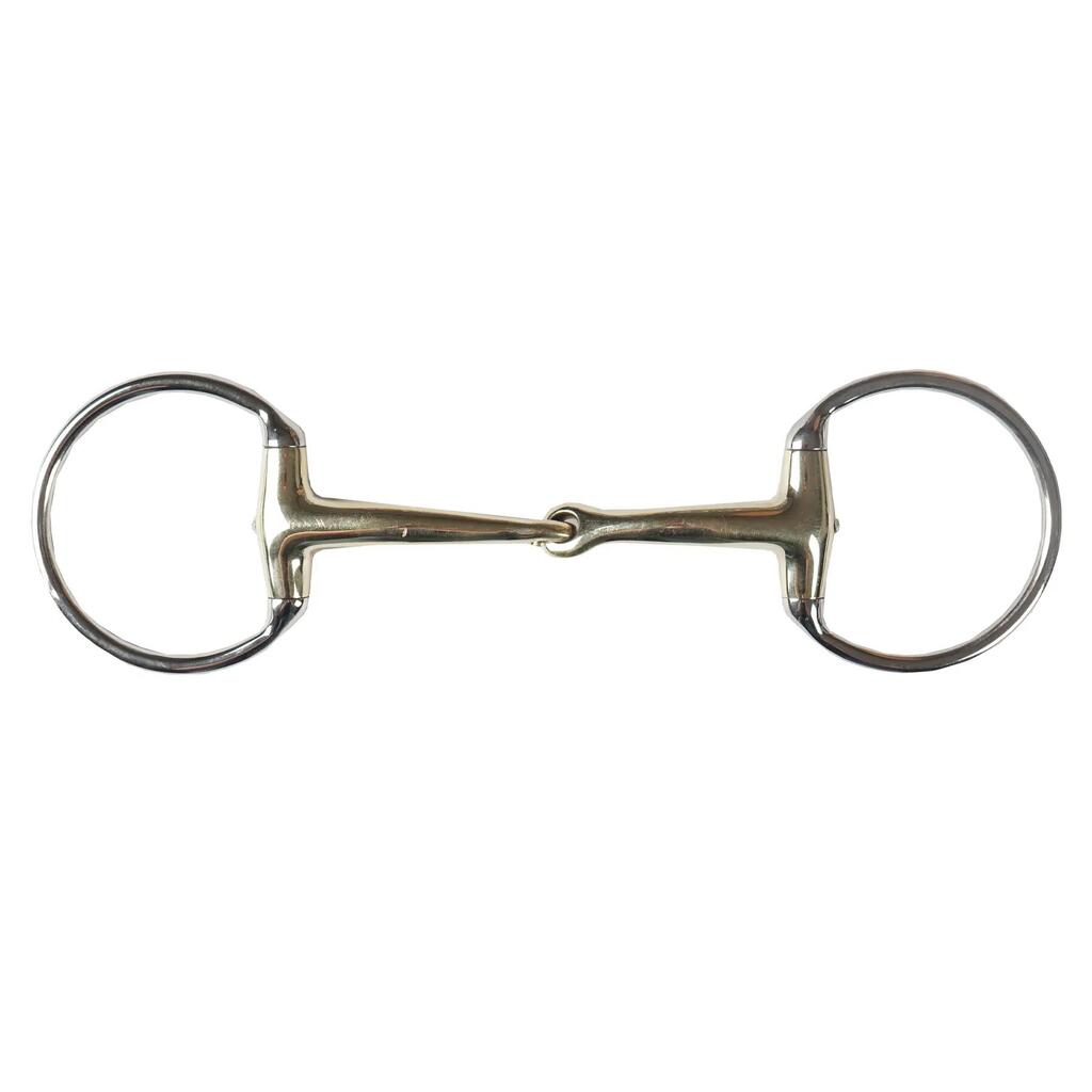 Bit with 2 rings for horse with rhinestones HORKA