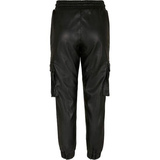 Pantalon cargo similicuir cargo femme Urban Classics
