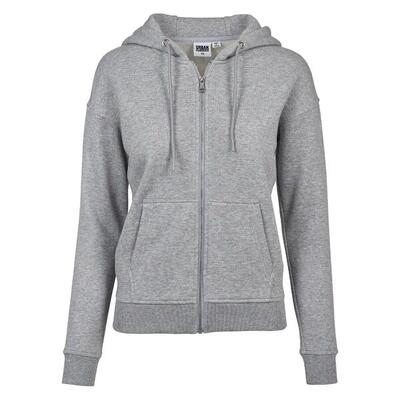 Dames hoodie urban classic claic zip