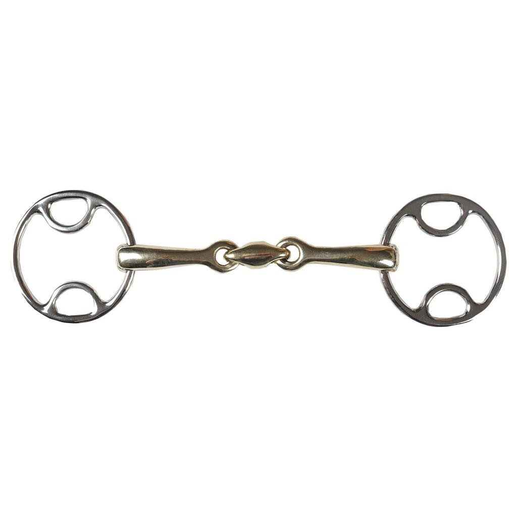 Two-ring horse bit HORKA Beval