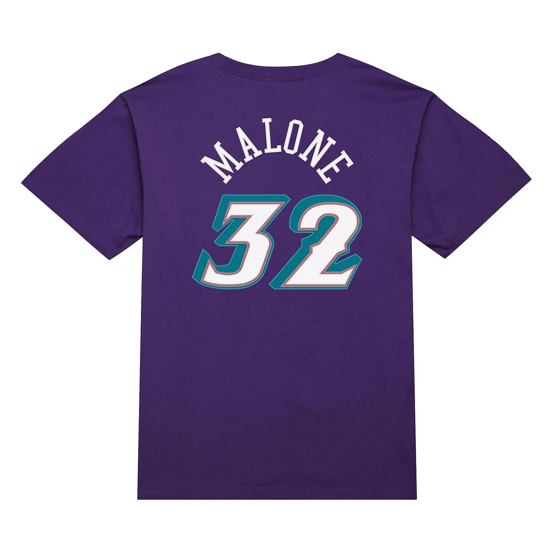 T-Shirt NBA Utah Jazz Karl Malone 2/2