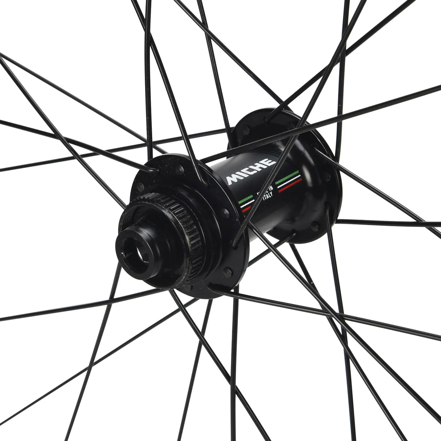 Coppia di ruote di bicicletta Miche Miche Race Hybrid DX 3/4