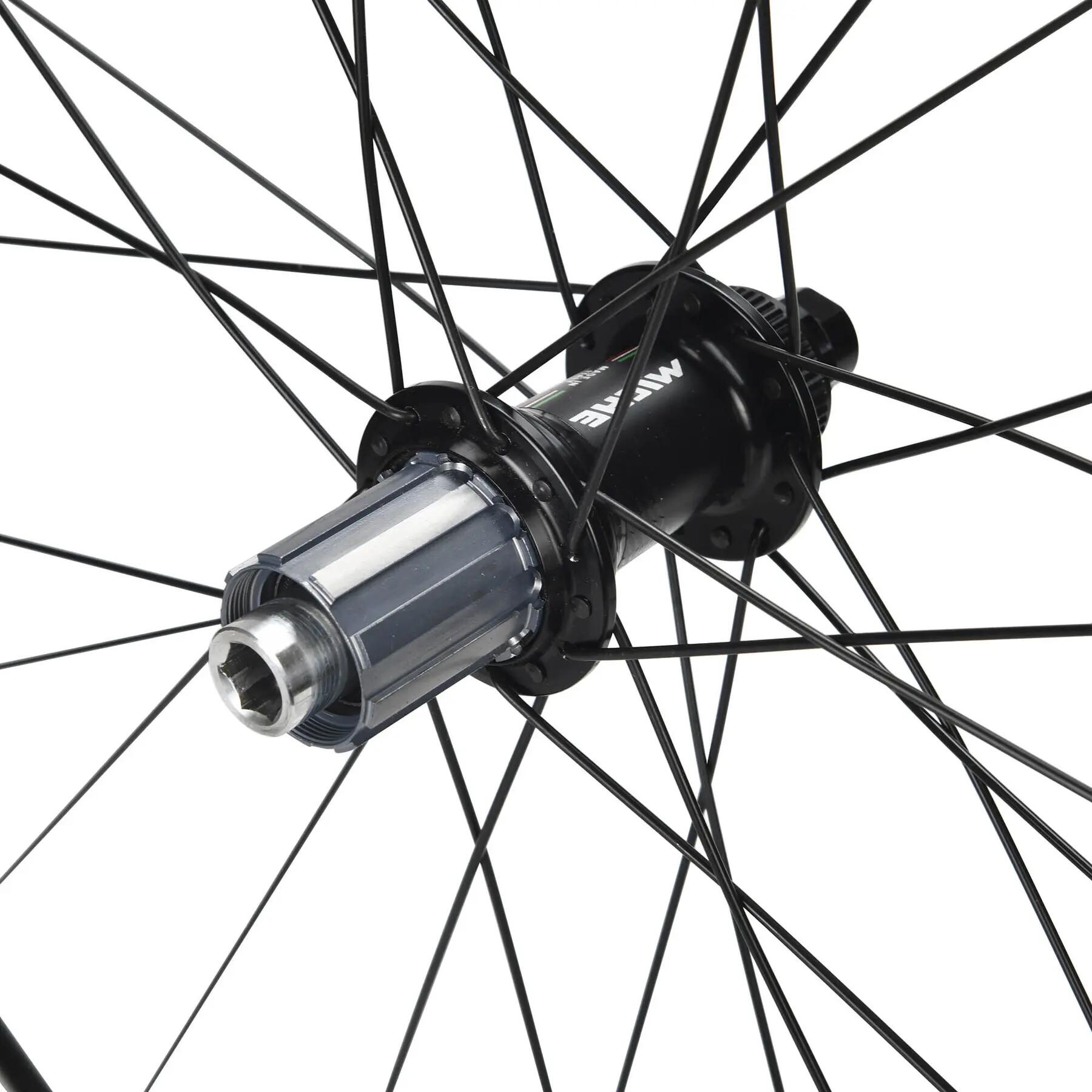 Coppia di ruote di bicicletta Miche Miche Race Hybrid DX 4/4