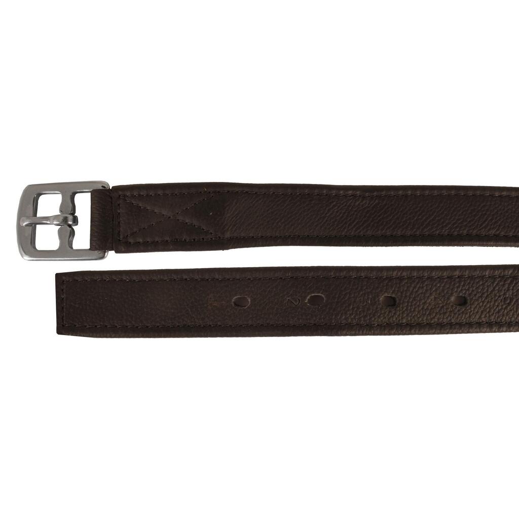 Leather nylon core stirrups HORKA