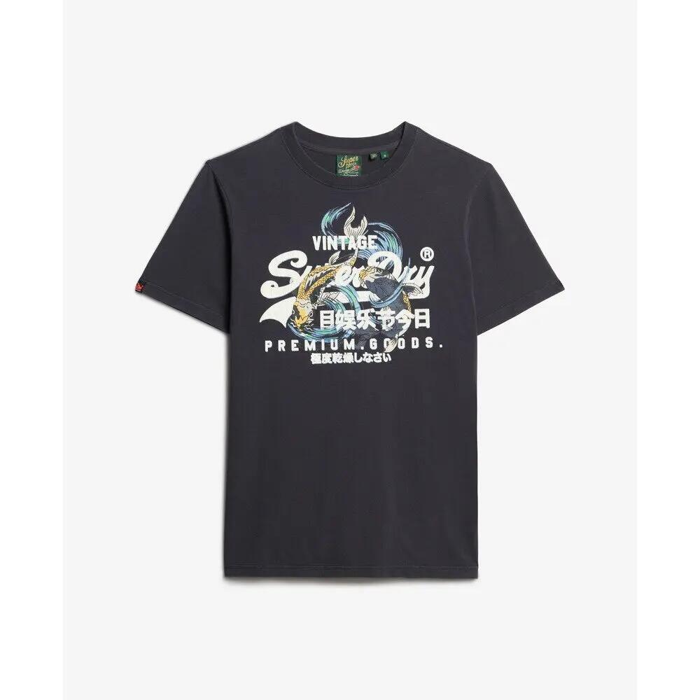T-shirt décontracté Superdry Vintage Logo Tokyo 1/6
