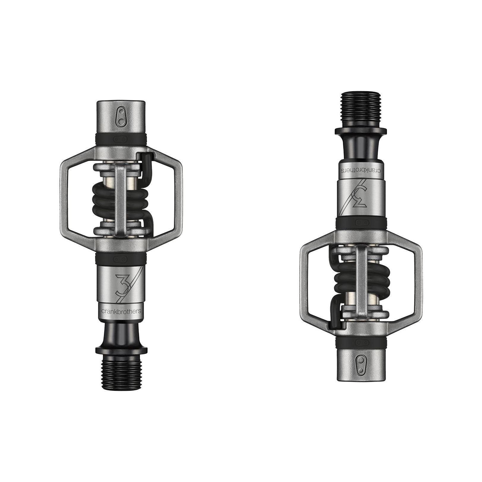 Pedais em aço inoxidável crankbrothers egg beater 3 2/2