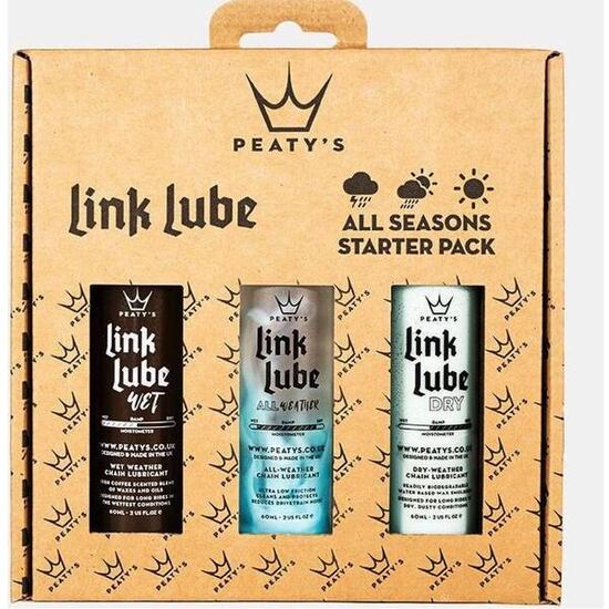 Lubrifiants Peaty's Linklube All Season (x3)