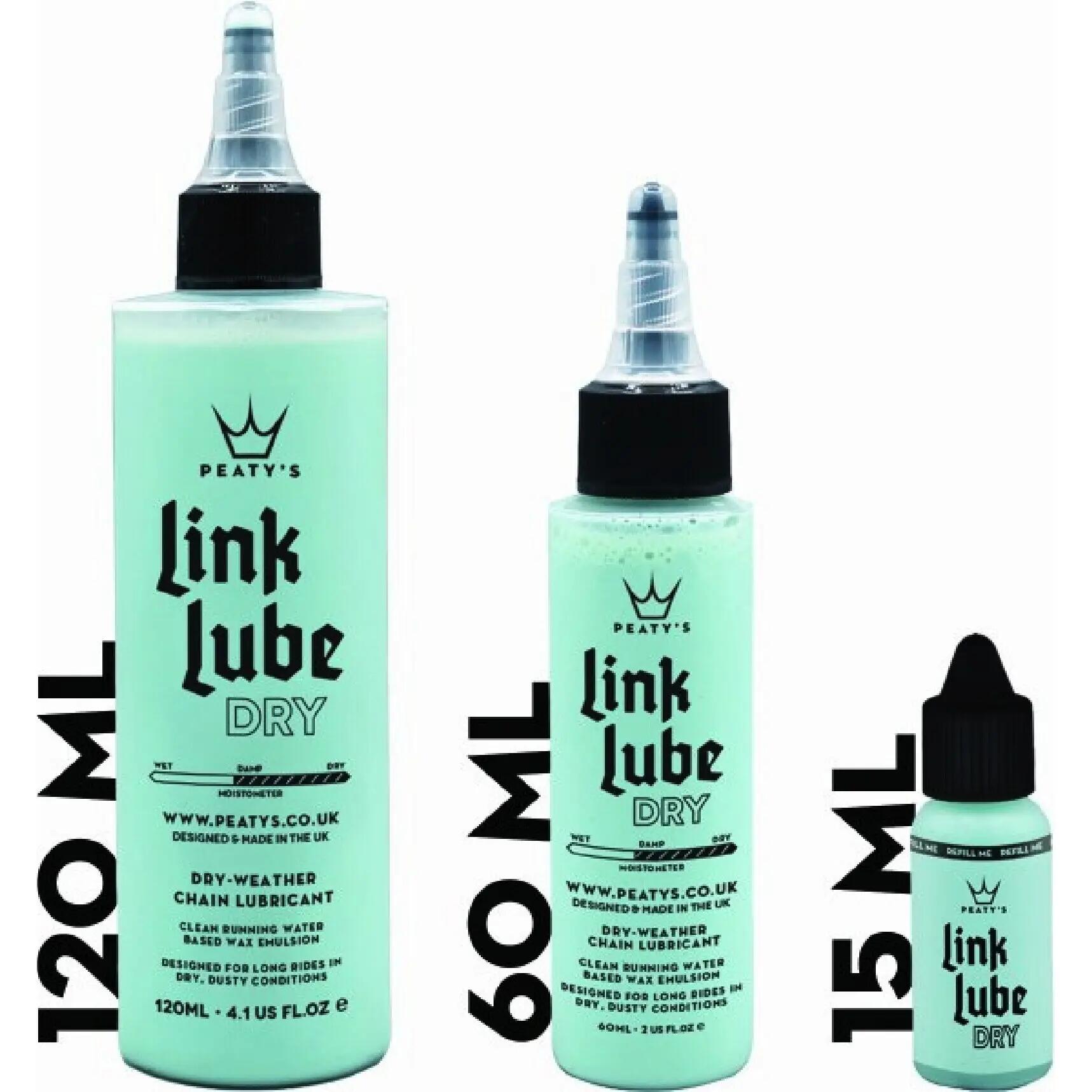 Lubrifiant conditions sèches Peaty's Link Lube 2/5