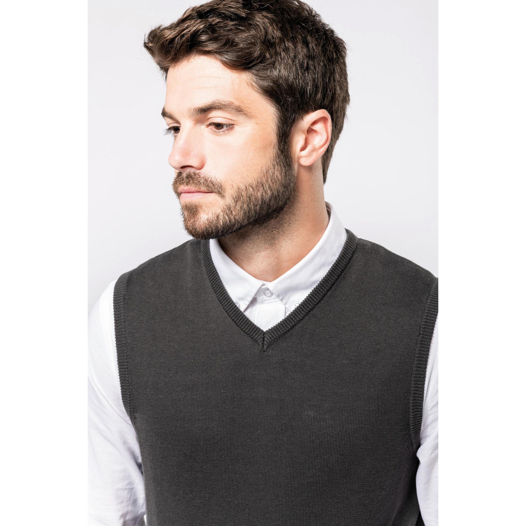 Cardigan in lana con scollo a V Kariban 7/7