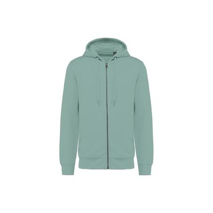 Sweatshirt à capuche écoresponsable zippé Kariban French Terry