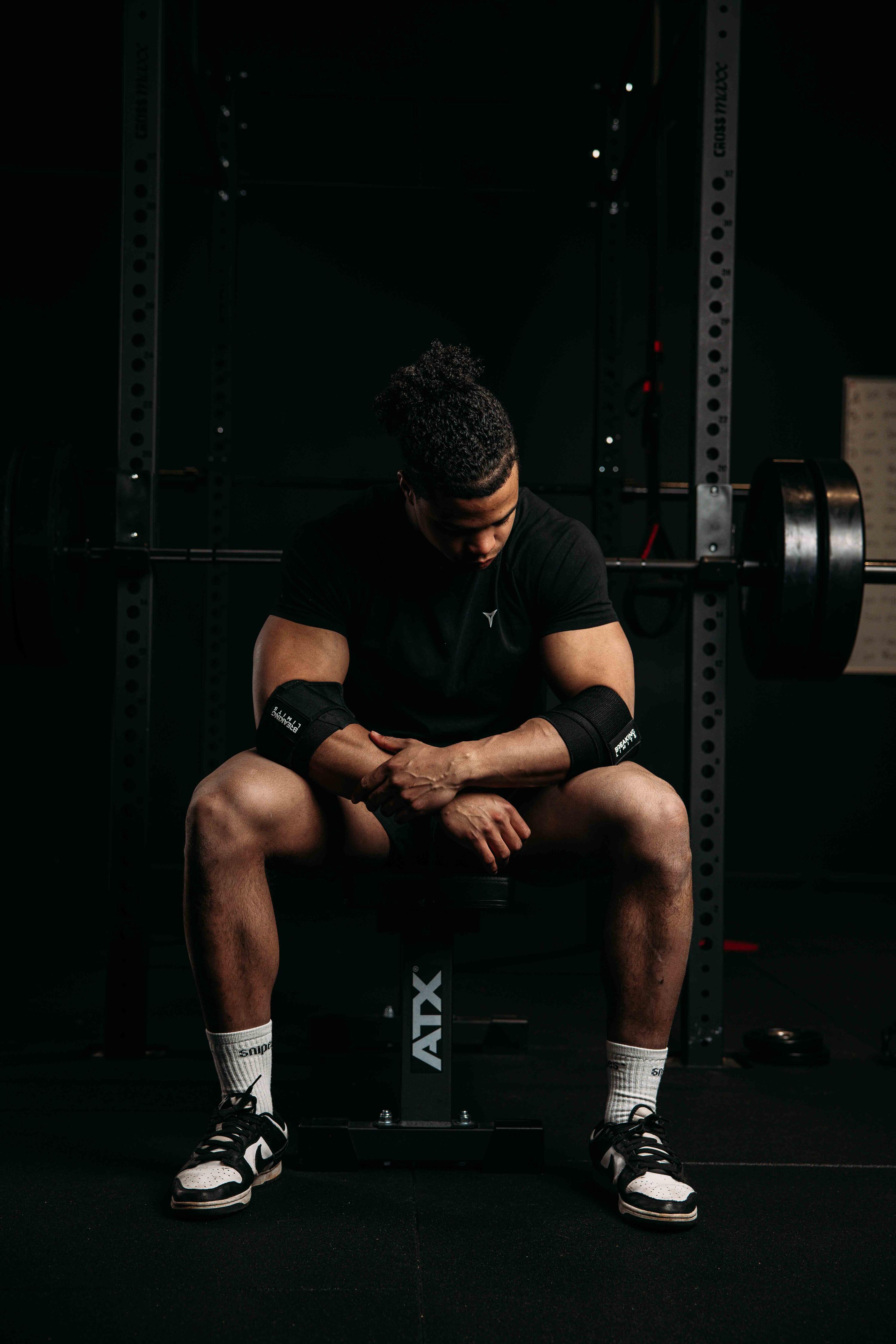Bandes coudes – Elbow wraps – manchons de coude powerlifting 2/5