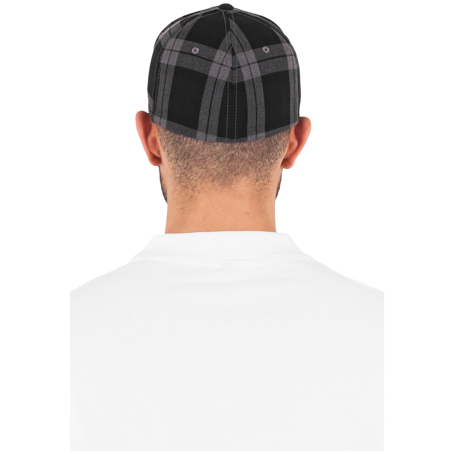 Casquette Flexfit tartan plaid 7/7