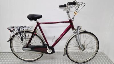 Tweedehands gazelle davos | gebruikt | 3 maanden garantie | 28 inch |, rood