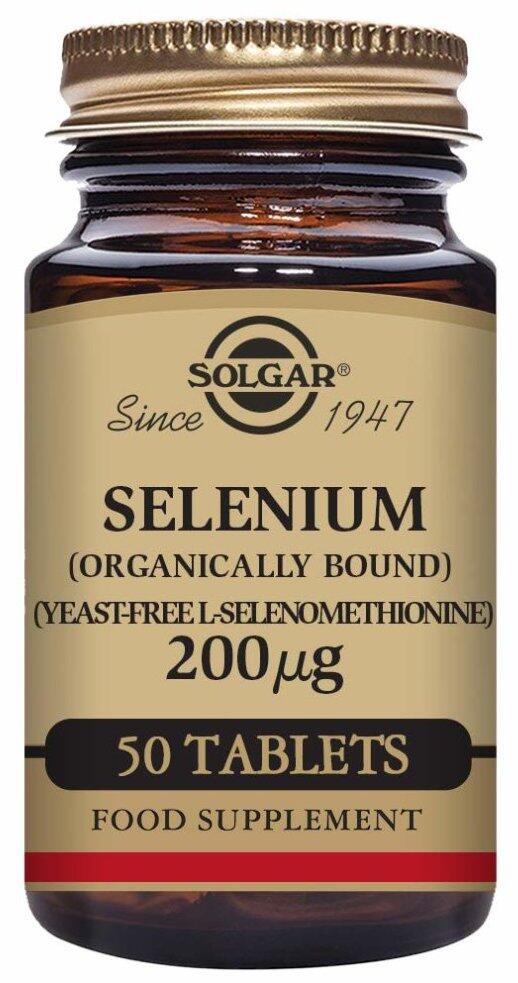 Selenio 200mcg Sin Levadura Comprimidos 3/3