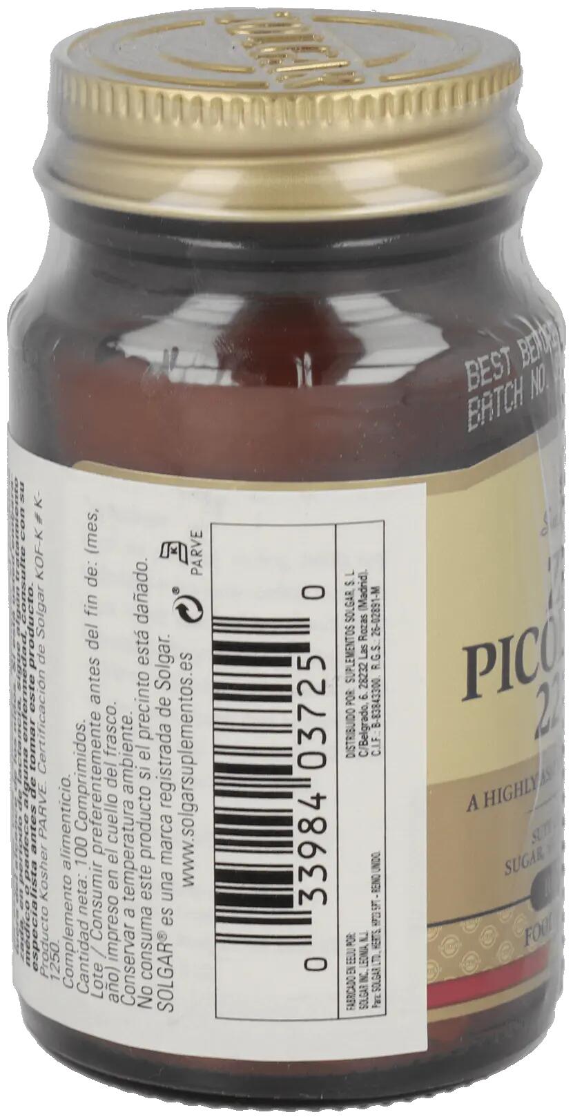 Vitamine e minerali Salute sessuale Zinc Picolinate 100 pcs 3/3
