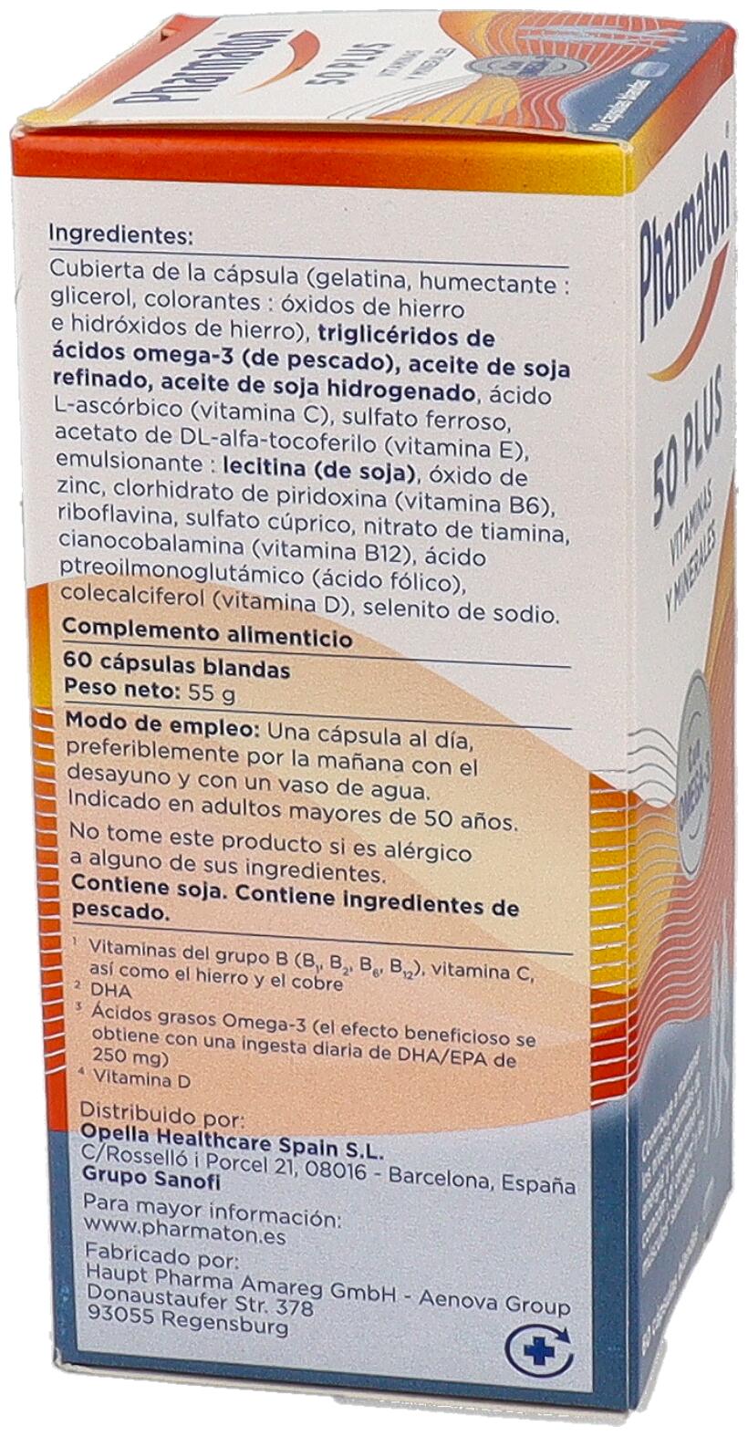 Plus 50 Cápsulas 3/3