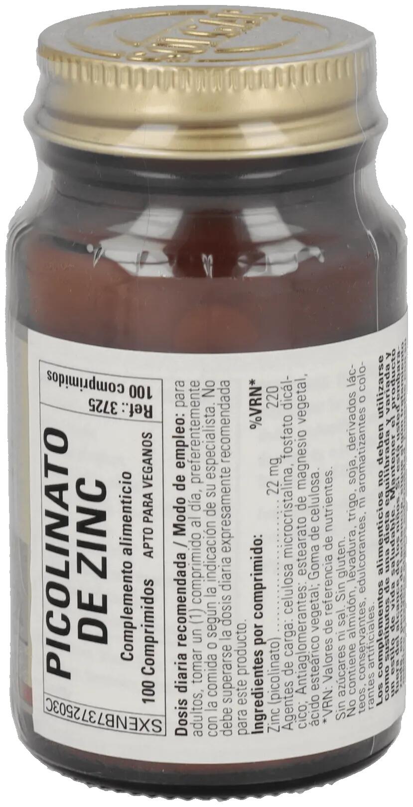 Vitamine e minerali Salute sessuale Zinc Picolinate 100 pcs 2/3