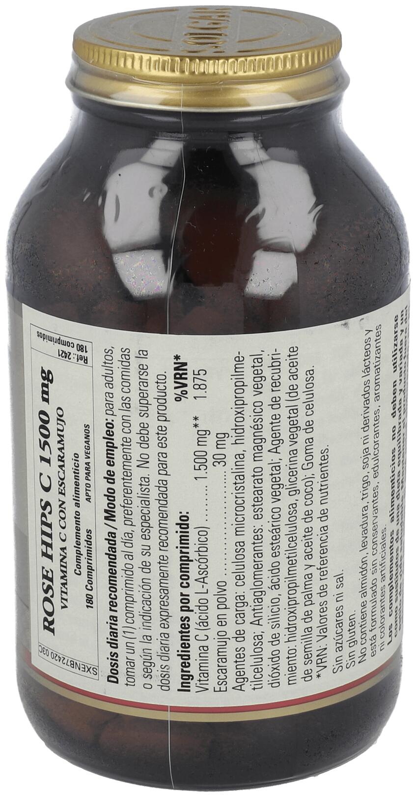 Vitamina C with Rose Hips 1500 mg 2/3