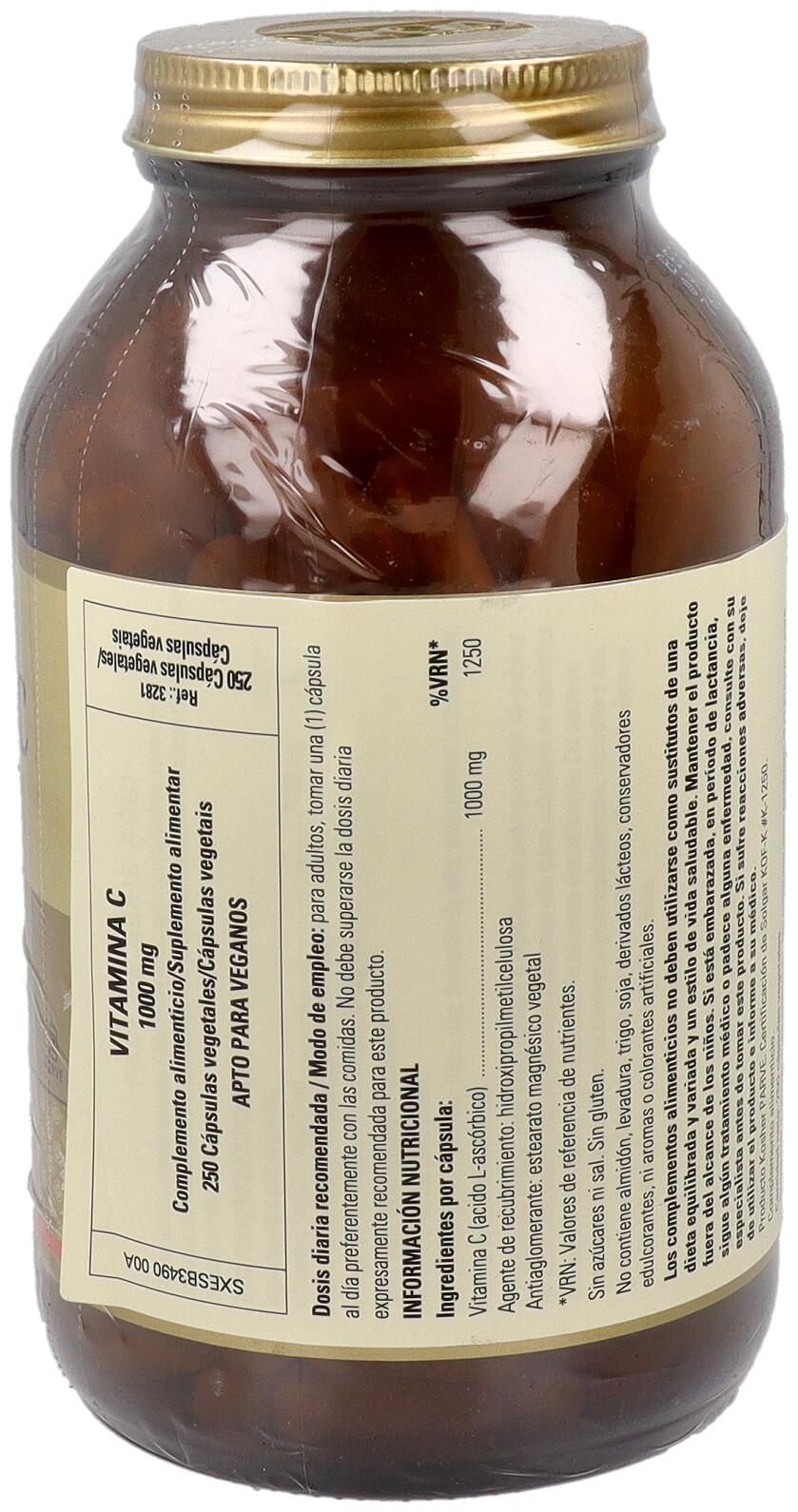 Vitamina C 1000 mg Cápsulas 2/3