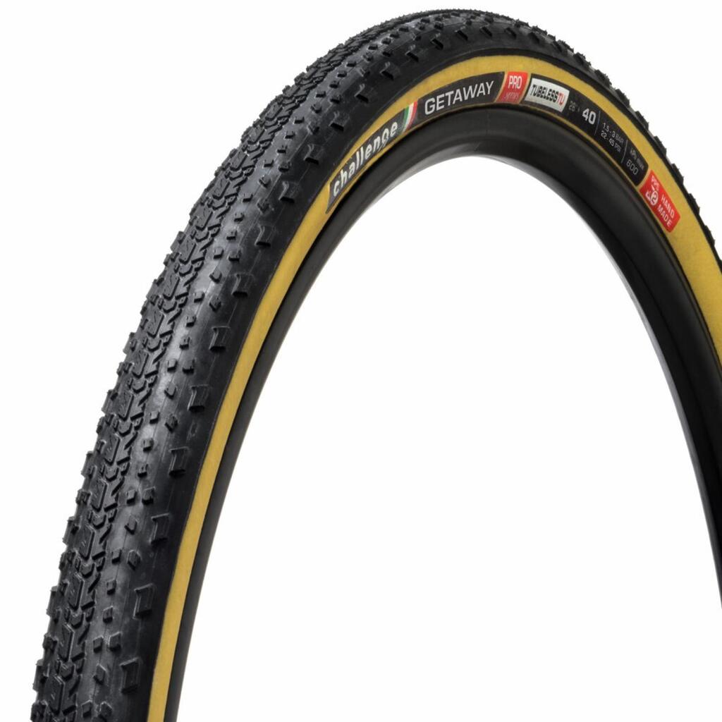 Tubeless tire Challenge Getaway