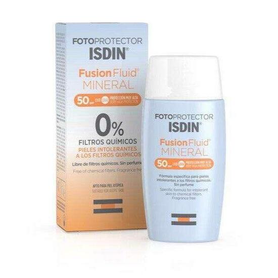Fotoprotector Fusion Fluido Mineral SPF 50 50 ml