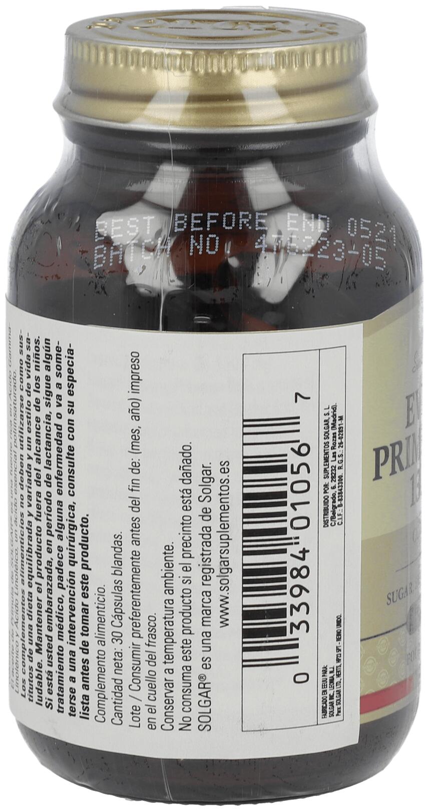 Aceite Primula Rosa 1300 mg 30 Perlas 3/3