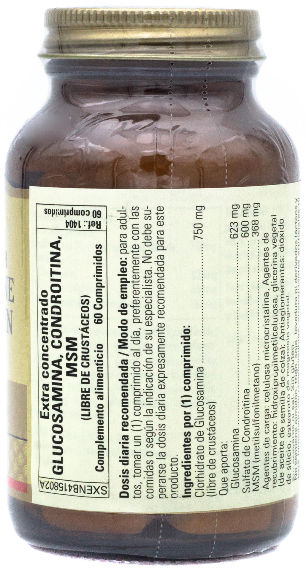 Aminoacidi Ossa e articolazioni Glucosamine Chondroitin Msm 60 pcs 2/3
