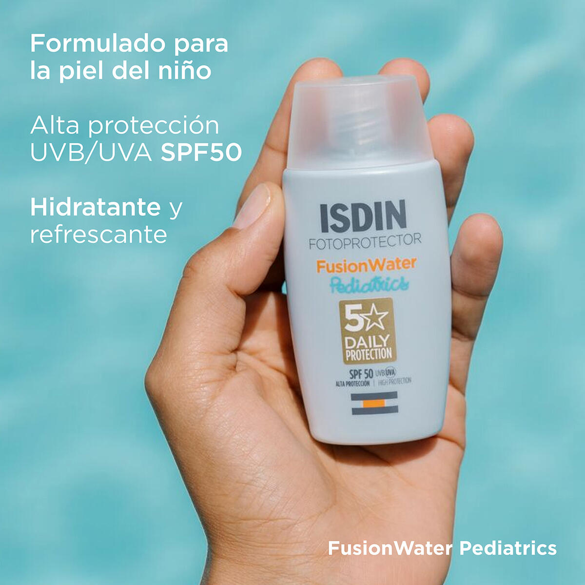 Fotoprotector Fusion Water Pediatrics SPF 50 50 ml 3/3