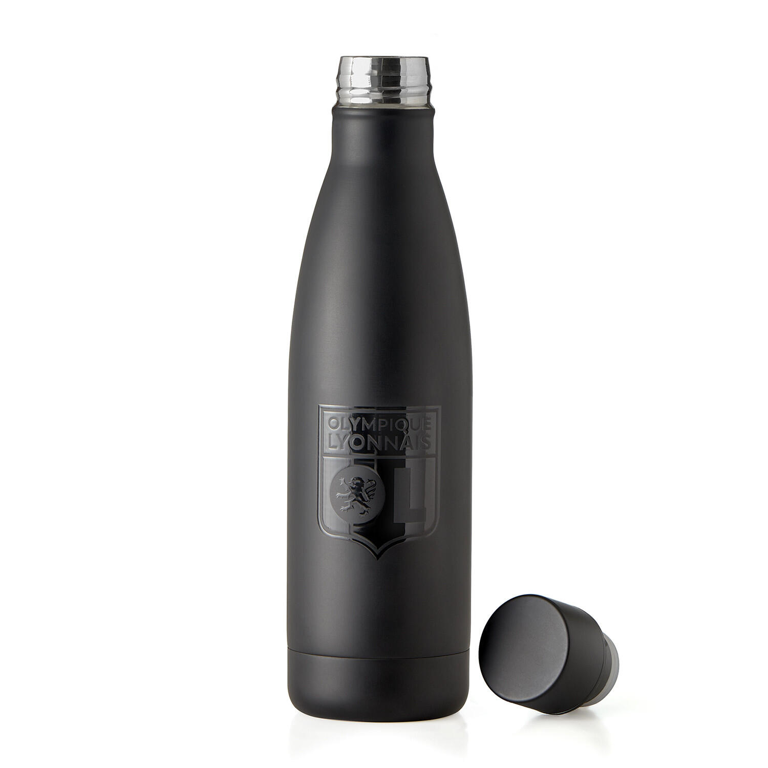 Bouteille Isotherme Noire Olympique Lyonnais 1/5