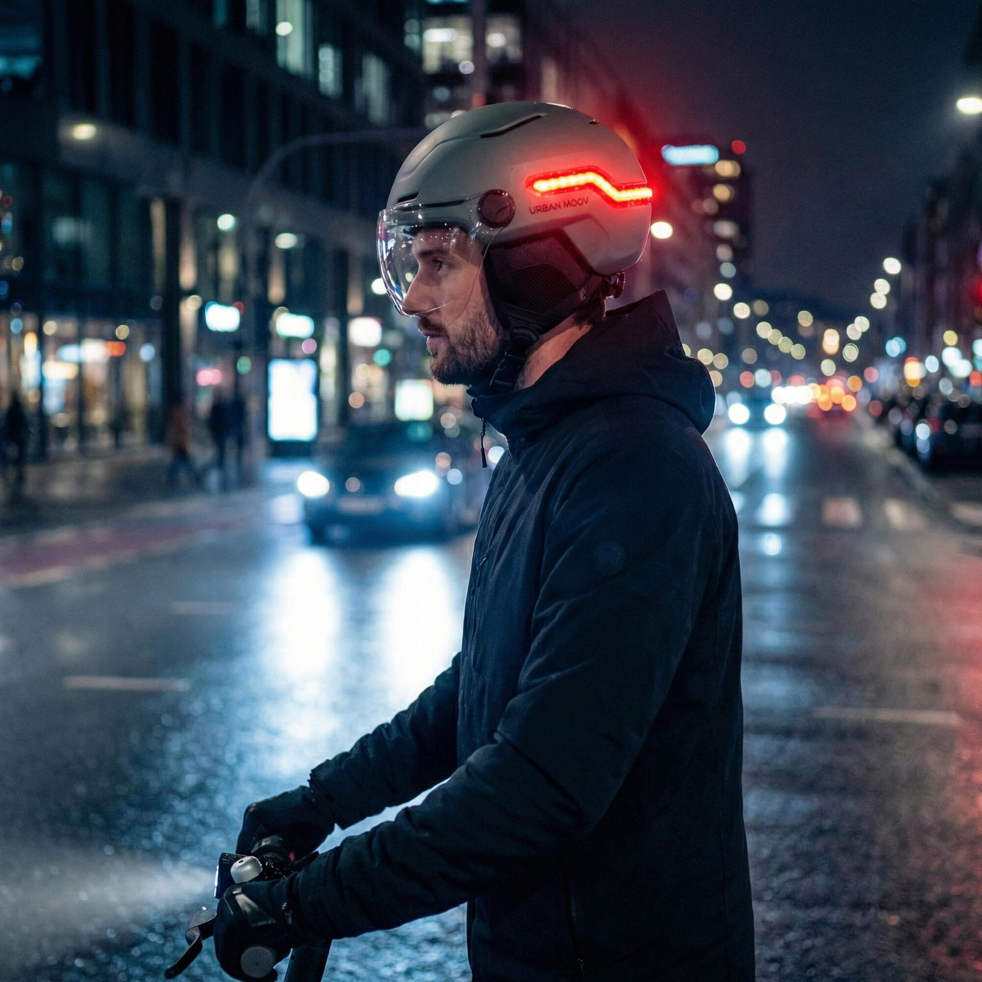 Vizion Helm met LED-remlicht Maat L 4/7