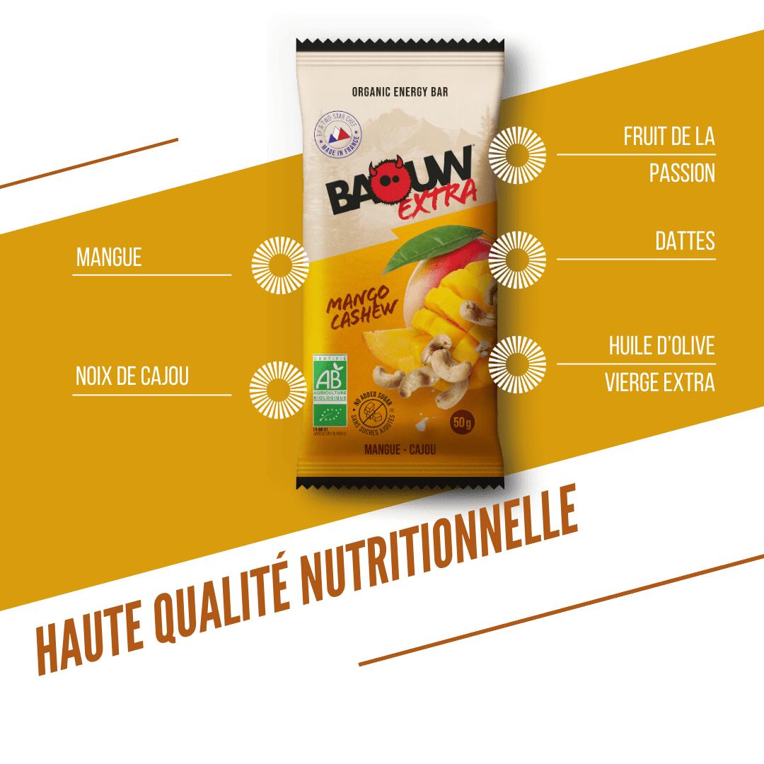 Barre Extra BIO Mangue & Cajou 50 g 3/7