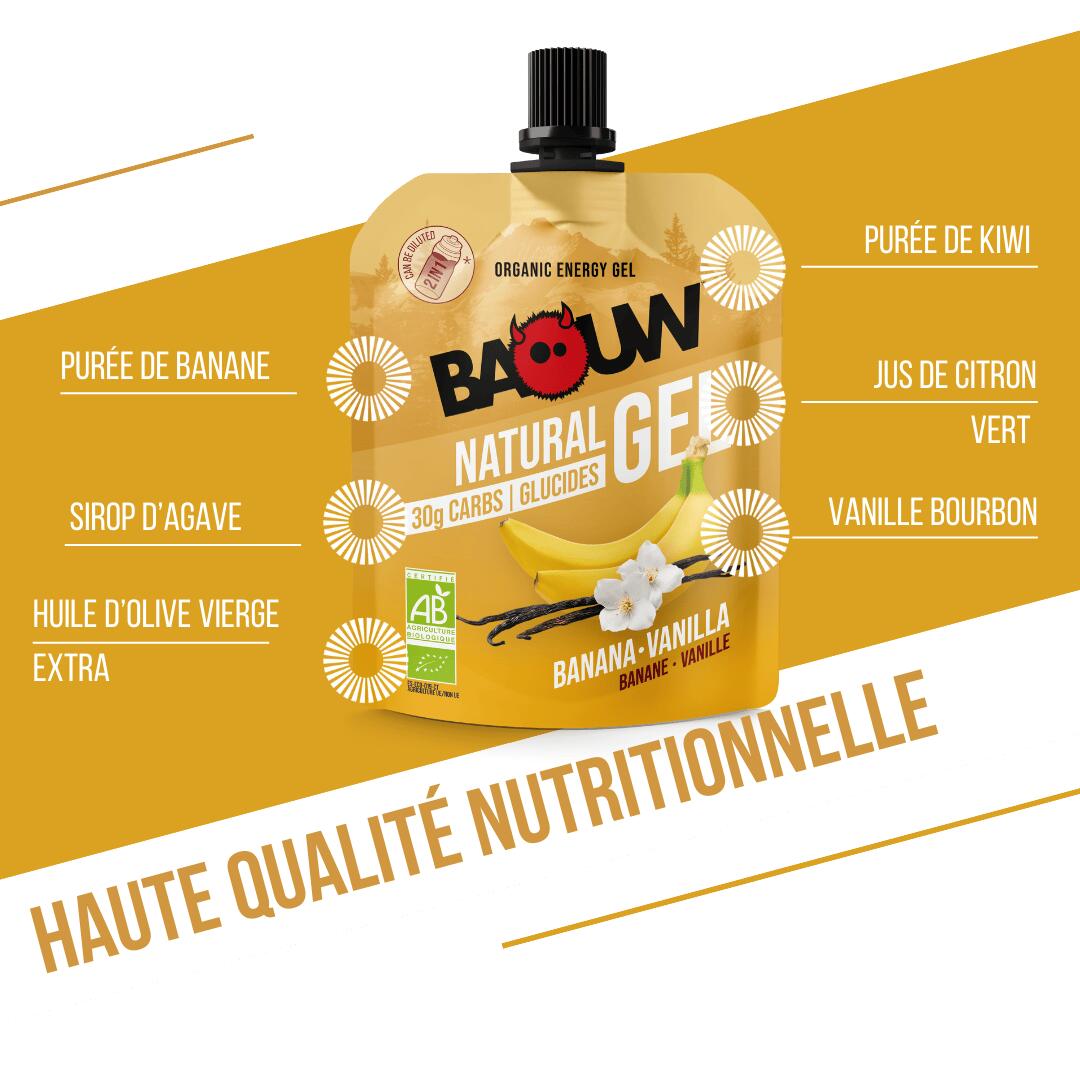 Gel énergétique BIO banane & vanille 85 g 3/8