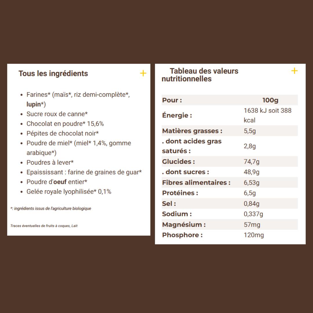 Torta tonica biologica 400g MelTonic 4/4