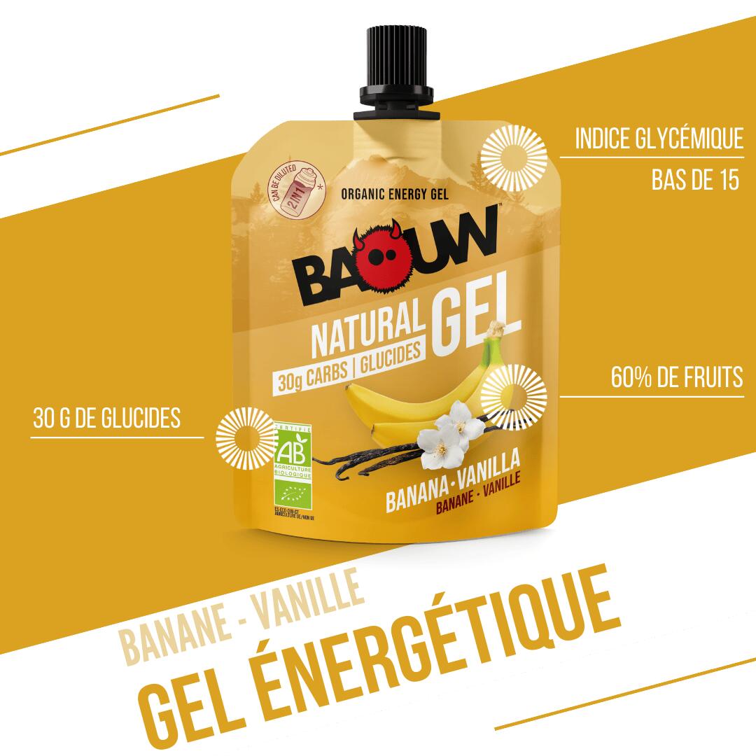 Gel énergétique BIO banane & vanille 85 g 2/8