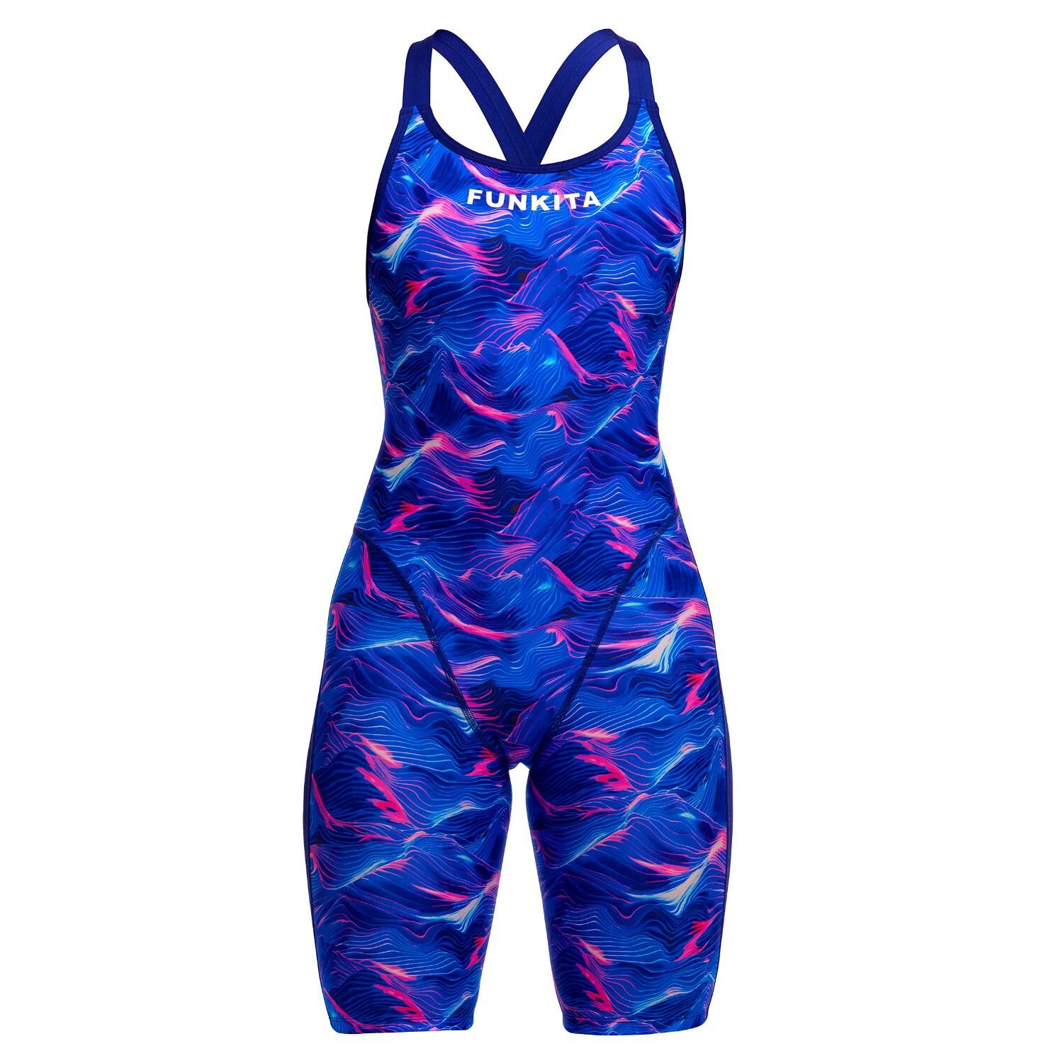 Funkita Dames badpak Fast Legs Rising Tide 4/5