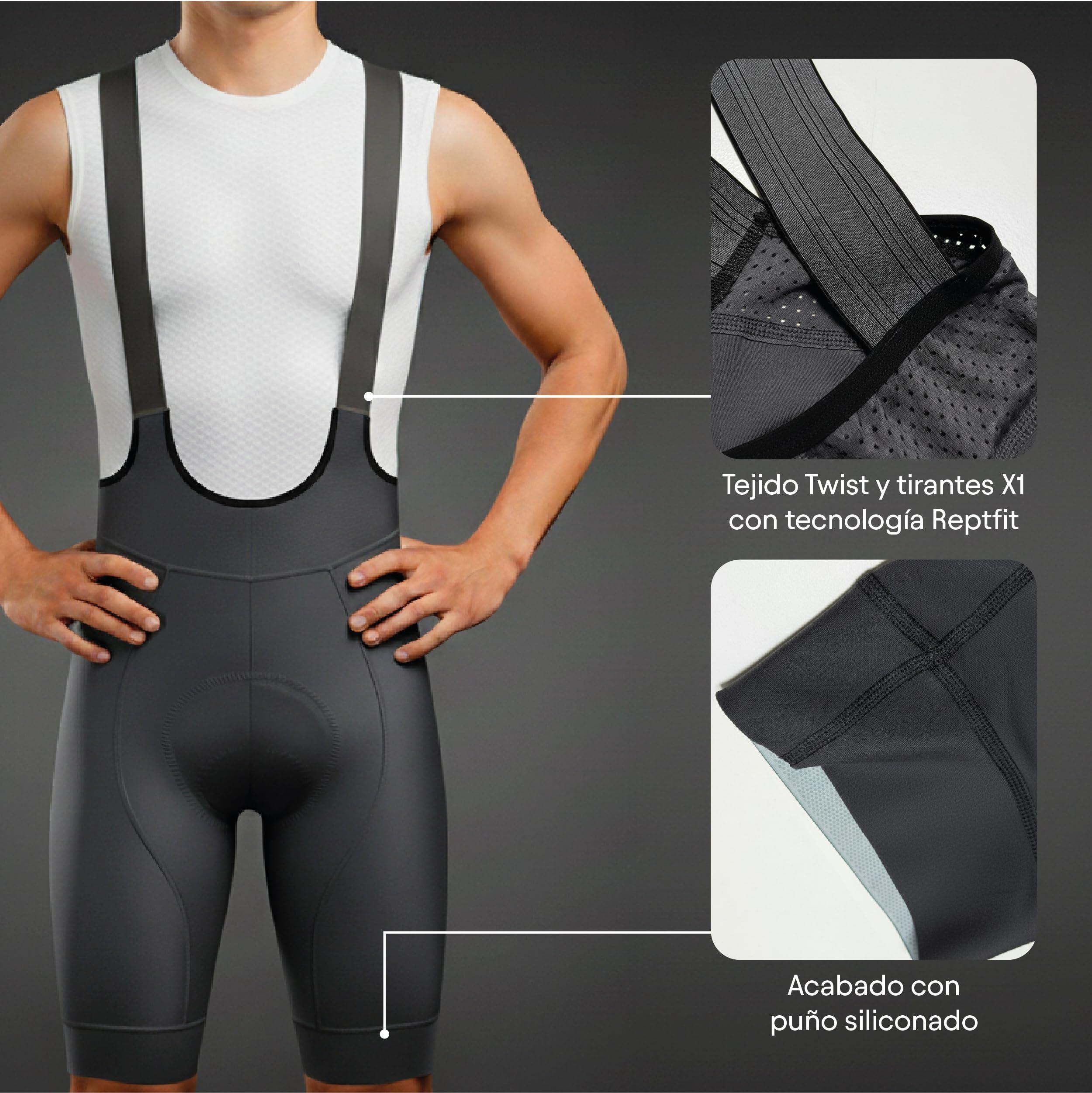 Culotte Corto para Hombre con Tirantes X3.0 Tofness Terra Confort 3/7