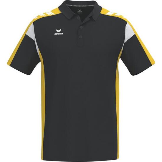 Erima Celebration 125 Poloshirt Functie Zwart/geel