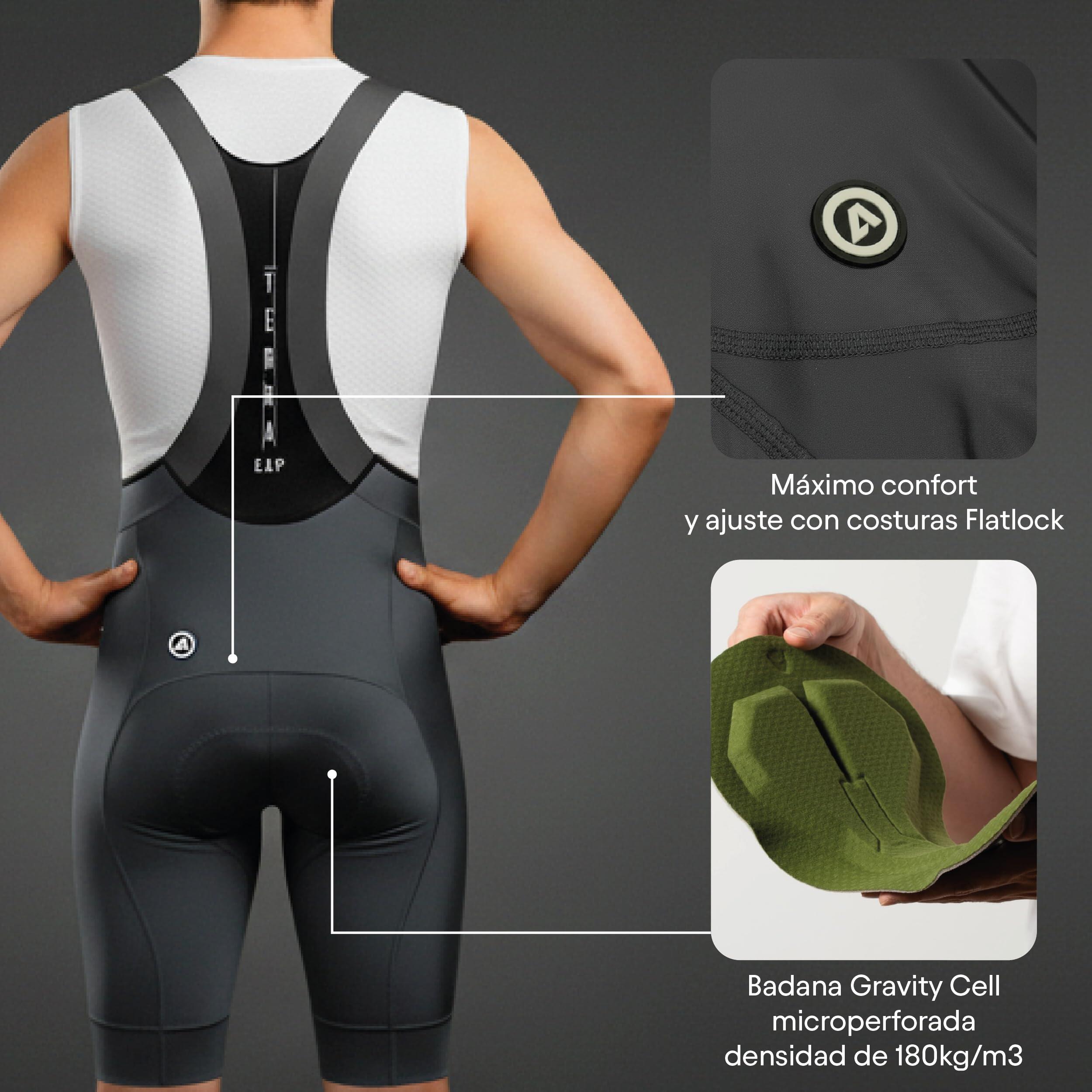 Culotte Corto para Hombre con Tirantes X3.0 Tofness Terra Confort 4/7