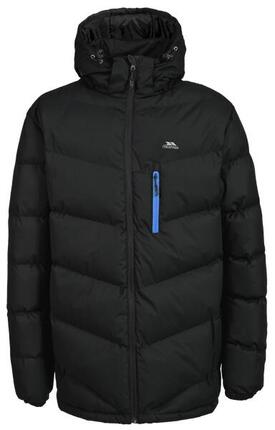 Trespass Blustery Herren Steppjacke Schwarz