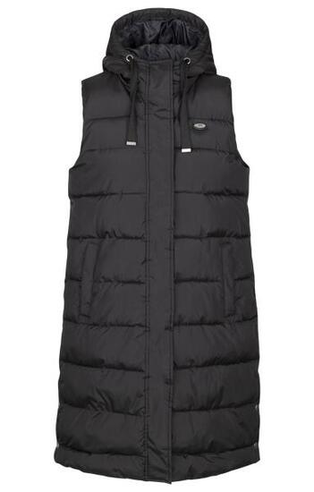 Trespass Leona Damen Steppweste Schwarz