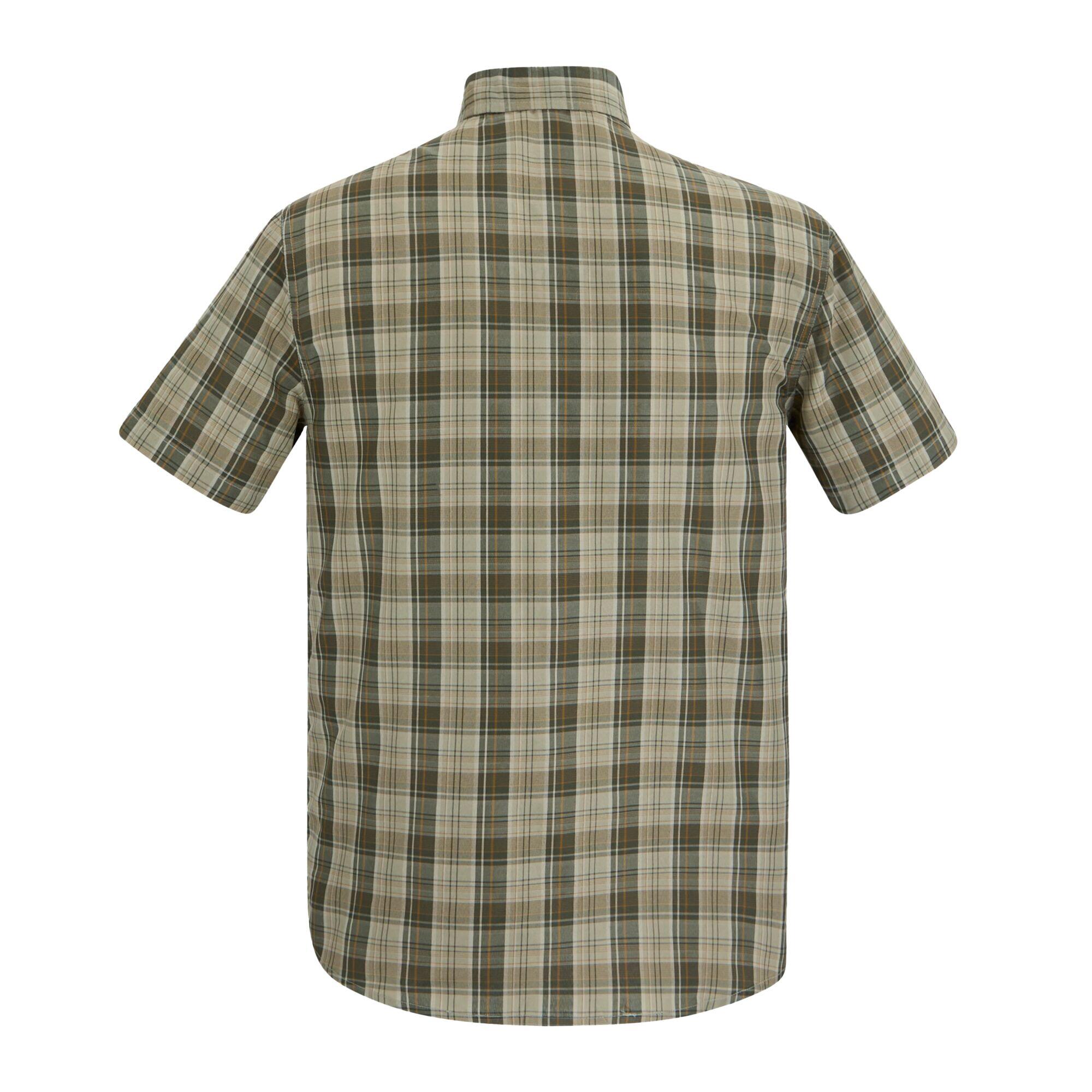 Camicia Controllo Multiplo Maniche Corte Uomo Regatta Mindano Salvia Chiara 2/5