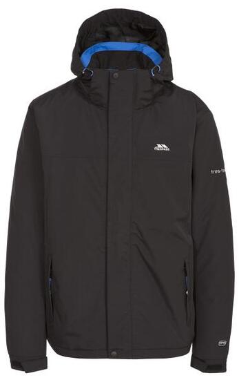 Trespass Donelly Veste Matelassée Imperméable Homme Noire