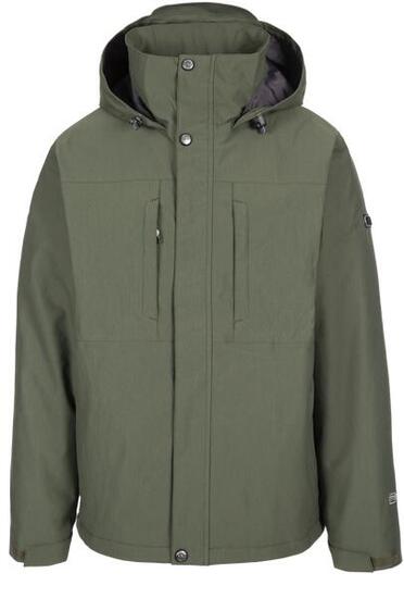 Trespass Discott Herren Steppjacke mit Kapuze