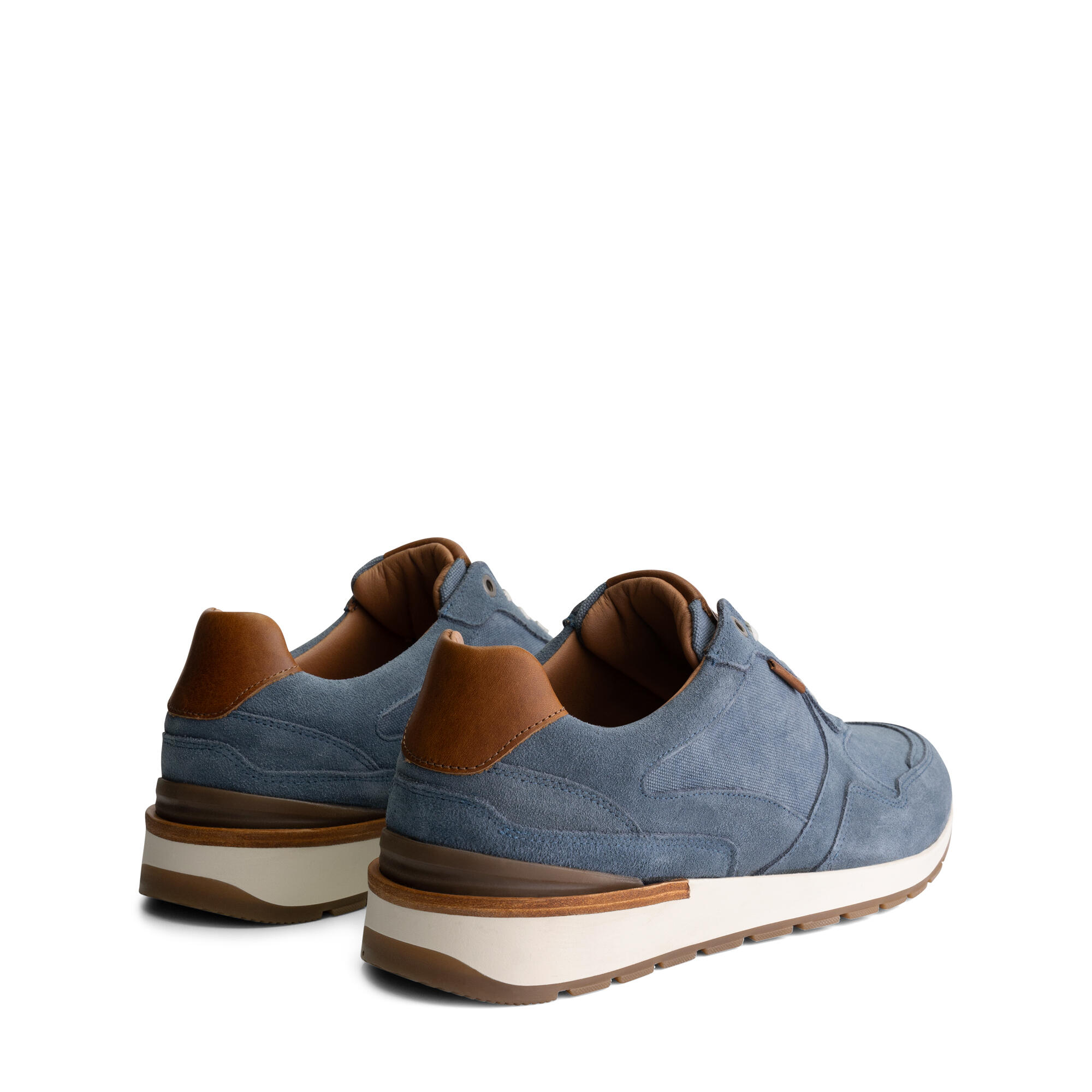 Newberry Hombre - Zapatillas - Lona y ante - Azul 2/7