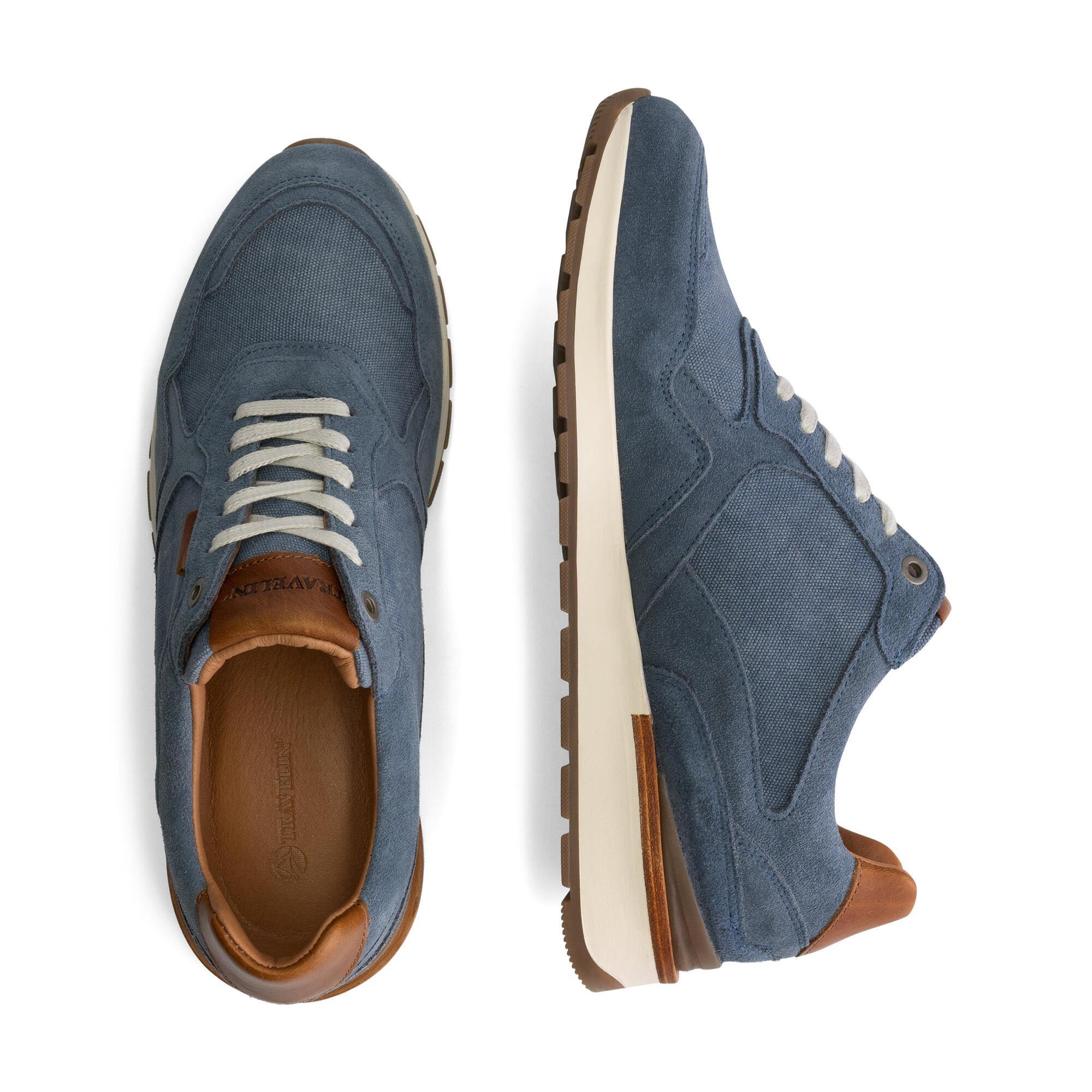 Newberry Hombre - Zapatillas - Lona y ante - Azul 4/7