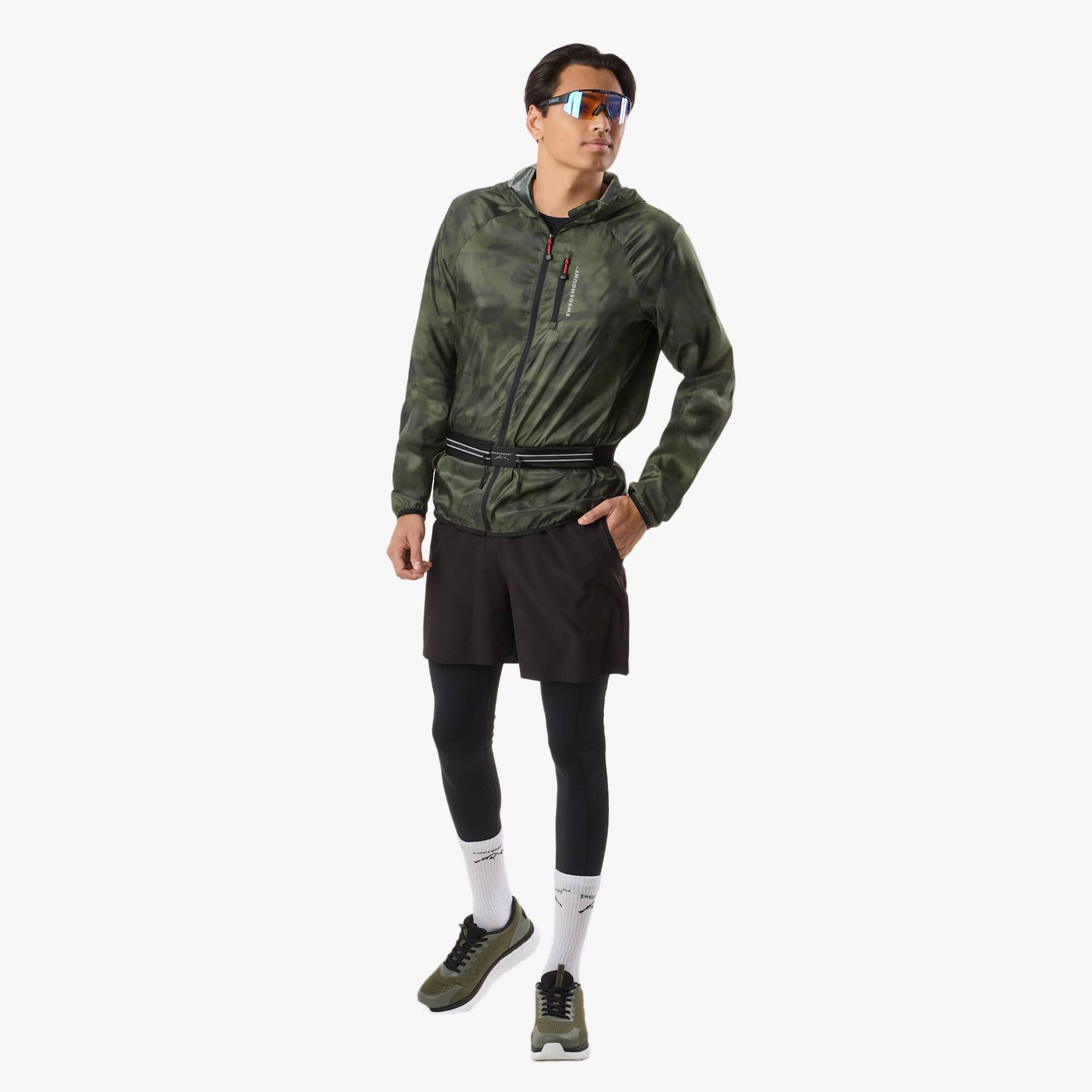 Giacca antivento da training da uomo Packable Wind Jacket asciugatura rapida 3/8